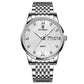 2022 fashion watch men stainless steel