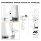 Oral Irrigator USB Rechargeable 3 Modes Dental Water 6 Jets 240ml Portable Water Thread For Teeth Stone Removal