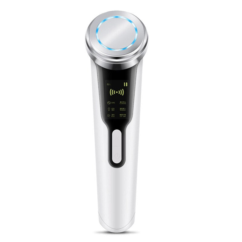 5-in-1 Face Skin EMS RF EMS Beauty instrument Facial Mesotherapy Electroporation Rejuvenation Women face care tool Eye care tool