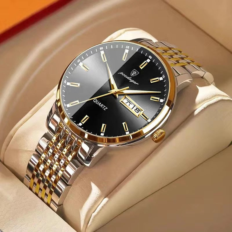 Top Brand Luxury Men Watch Waterproof Luminous Stainless
