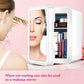 8L Refrigerator For Cosmetics With Mirror Mini Skincare Beauty