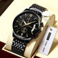 New fashion men watches waterproof luminous quartz