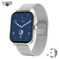 LIGE New Bluetooth Call Smart watch Women Full touch Screen