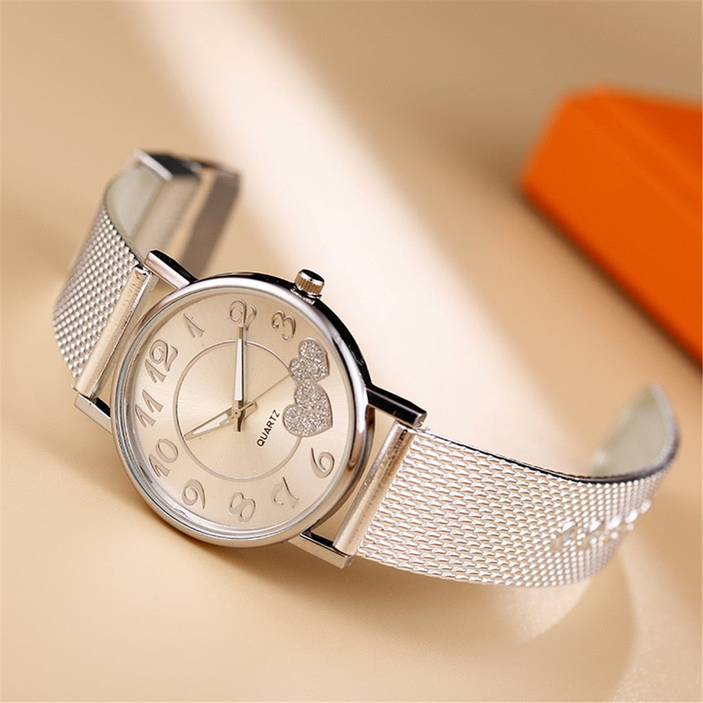 Fashion Women Watches Ladies Watch Silver