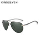 Aluminum Pilot Polarized Sunglasses Men Vintage