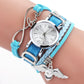 Watches For Women Luxury Silver Heart Pendant