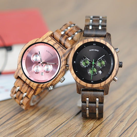 Women Watches Luxury Chronograph Watch with Auto