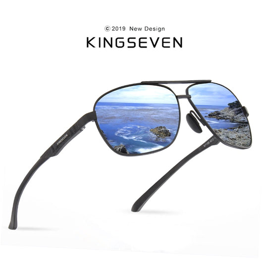 Brand Men Aluminum Sunglasses HD Polarized UV400