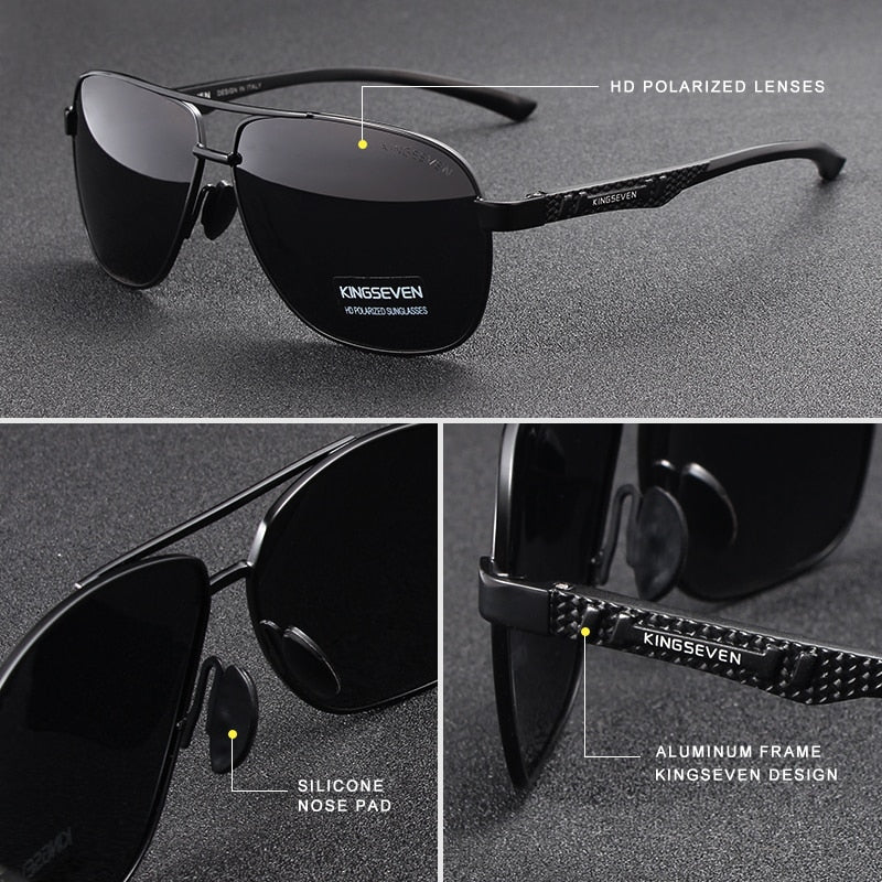 2022 Brand Men Aluminum Sunglasses Polarized UV400