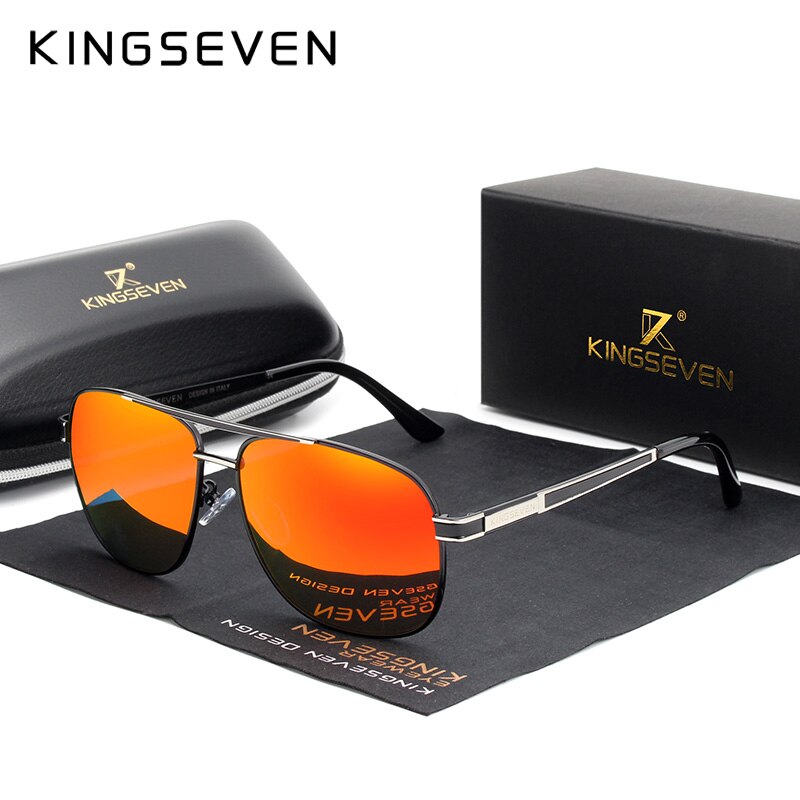 Sunglasses Square Mirror Lens Sun Glasses UV