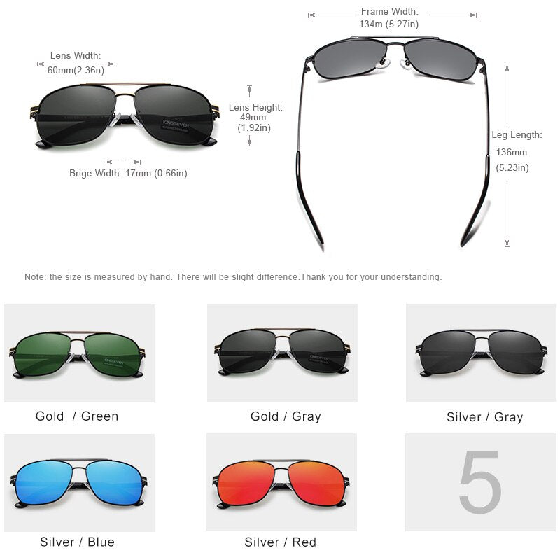 Sunglasses Square Mirror Lens Sun Glasses UV