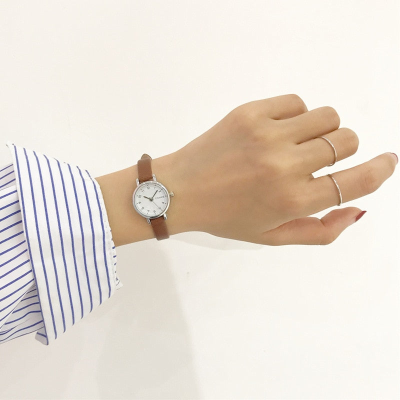 Fashion White Small Watches 2022