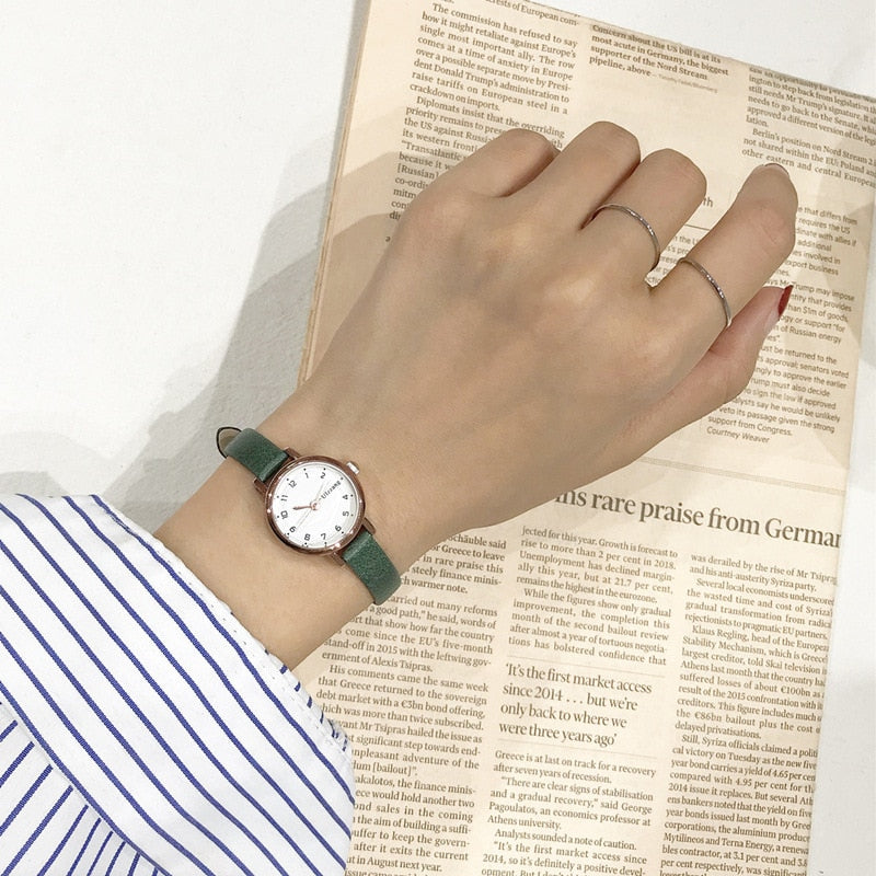 Fashion White Small Watches 2022