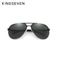 Aluminum Pilot Polarized Sunglasses Men Vintage