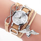 Watches For Women Luxury Silver Heart Pendant