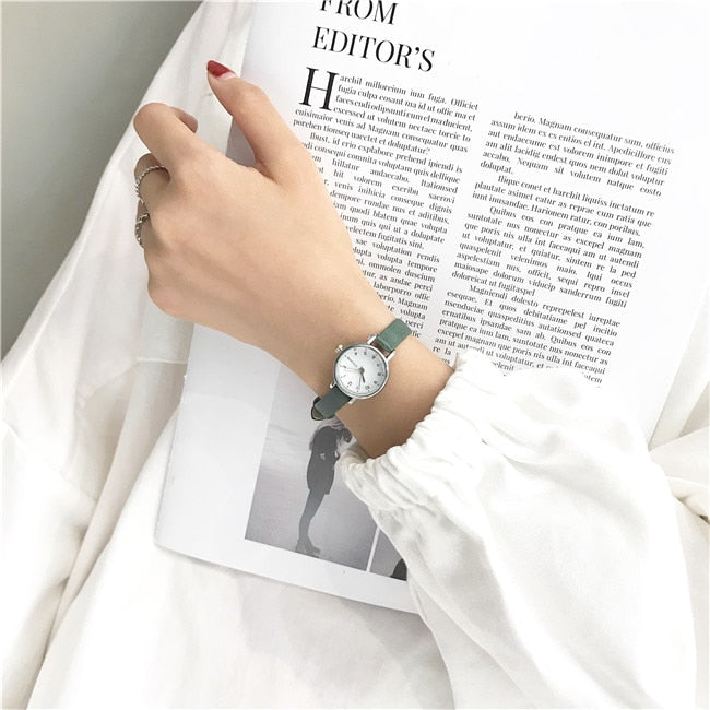Fashion White Small Watches 2022