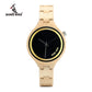 Wood Women Watch Wooden Band Exquisite Quartz