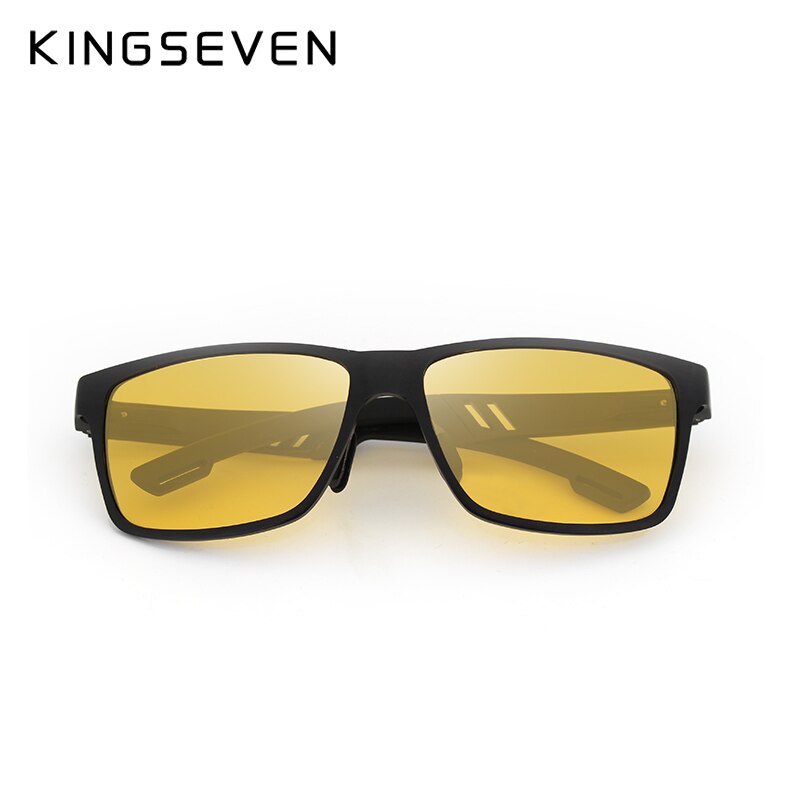 Aluminum Polarized Night vision Sunglasses Men