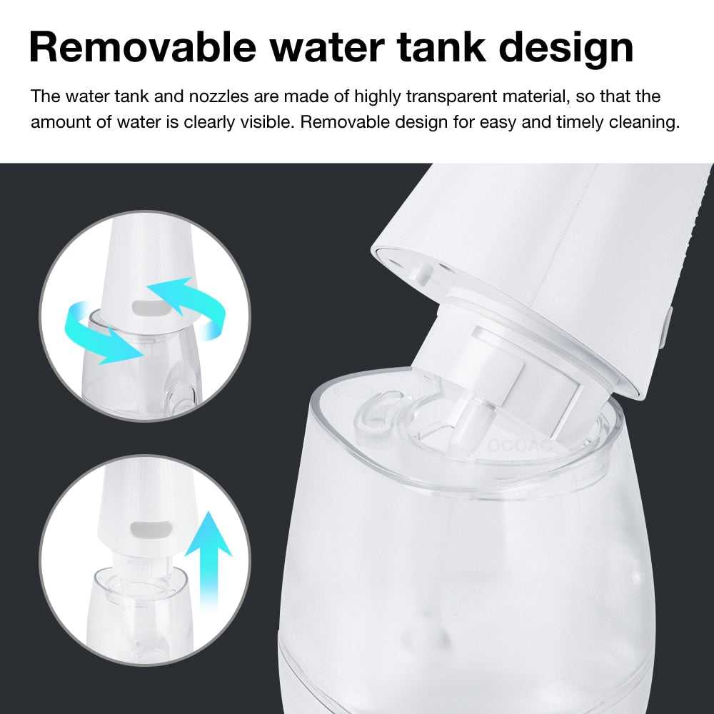 Oral Irrigator Dental Water 5 Jets 3 Modes Teeth Whitening