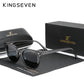 Polarized Square Sunglasses Men Women Zebra
