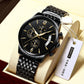 New fashion men watches waterproof luminous quartz