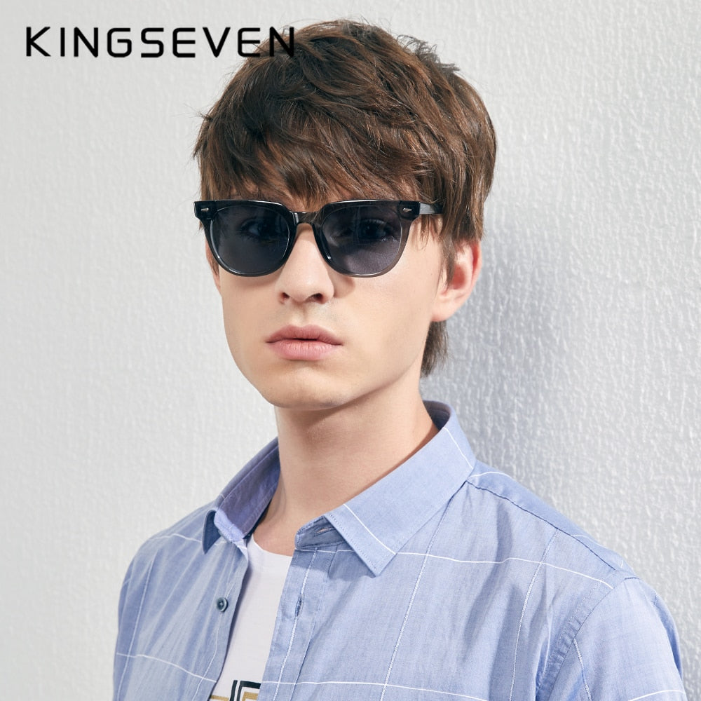 Polarized Square Sunglasses Men Women Zebra