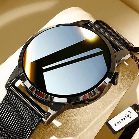 New NFC smart watch mens bluetooth call