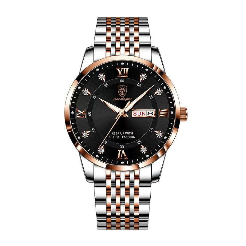 2022 fashion watch men stainless steel