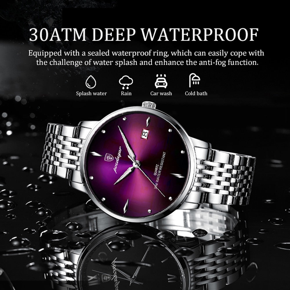 Top Brand Luxury Men Watch Waterproof Luminous Stainless