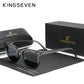 Polarized Square Sunglasses Men Women Zebra