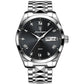 Top Brand Luxury Fashion Green Dial Watch Men Waterproof