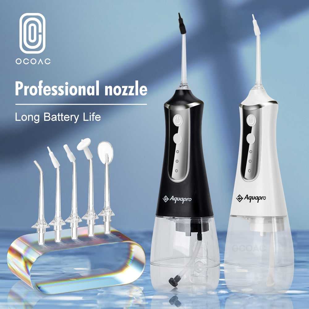 Oral Irrigator Dental Water 5 Jets 3 Modes Teeth Whitening