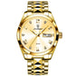 Top Brand Luxury Fashion Green Dial Watch Men Waterproof