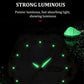 Top Brand Luxury Fashion Green Dial Watch Men Waterproof