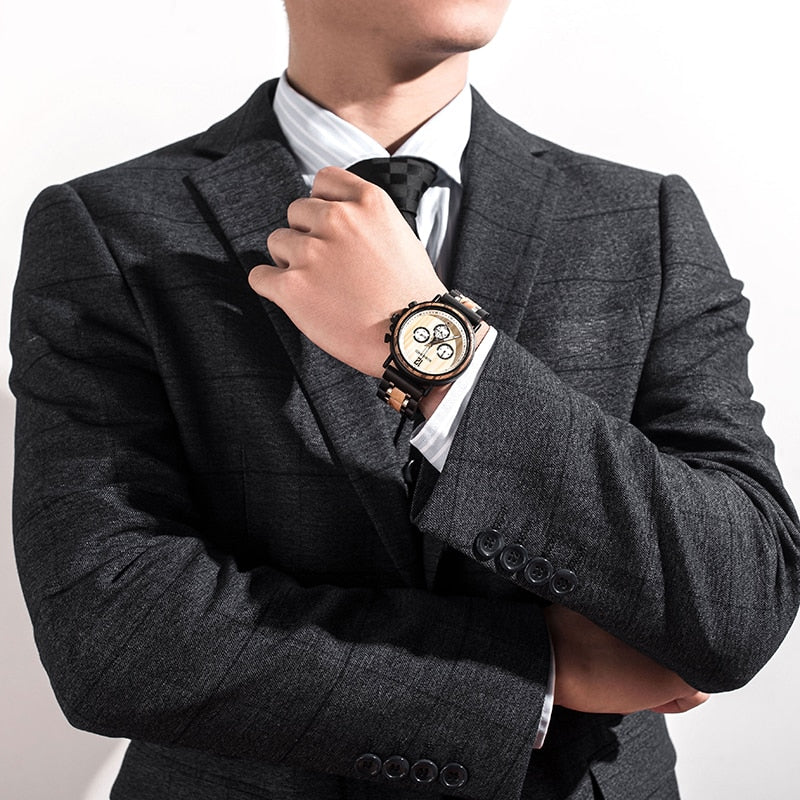 Wooden Watch Men Top Brand Luxury Stylish