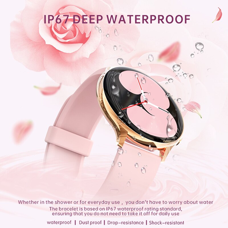 2022 Fashion smart watch women  bluetooth
