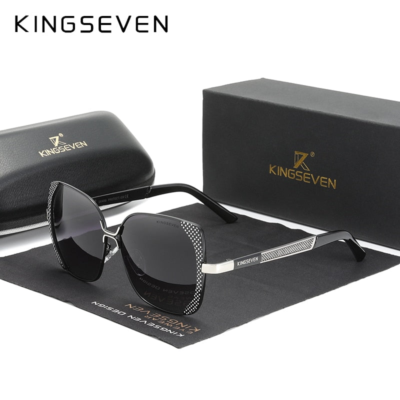 Design Polarized Gradient Lens Sunglasses For Women Butterfly