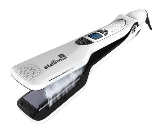 Professional Hair Straightener Steam Electric Hair  Comb Dual Voltage