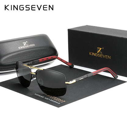 Aluminum Brand Pilot Polarized Sunglasses Men
