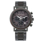 Wooden Stainless Steel Watch Men Water