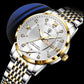 Men Watch Fashion Business Luxury Clock with Date Week Mens
