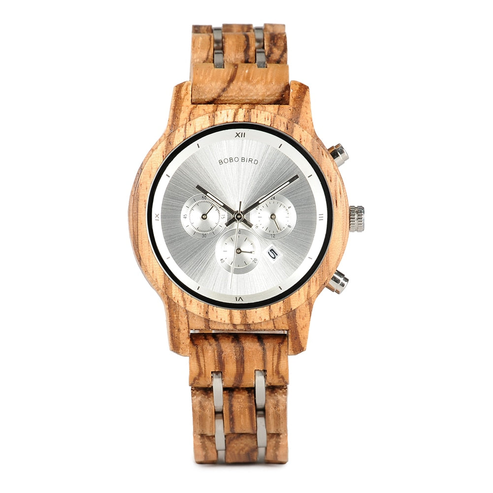 Women Watches Luxury Chronograph Watch with Auto