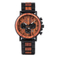 Wooden Stainless Steel Watch Men Water
