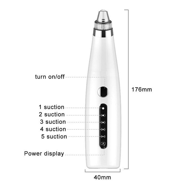 Blackhead Remover Vacuum Cleaner Black Dot Machine Skin Pore Suction