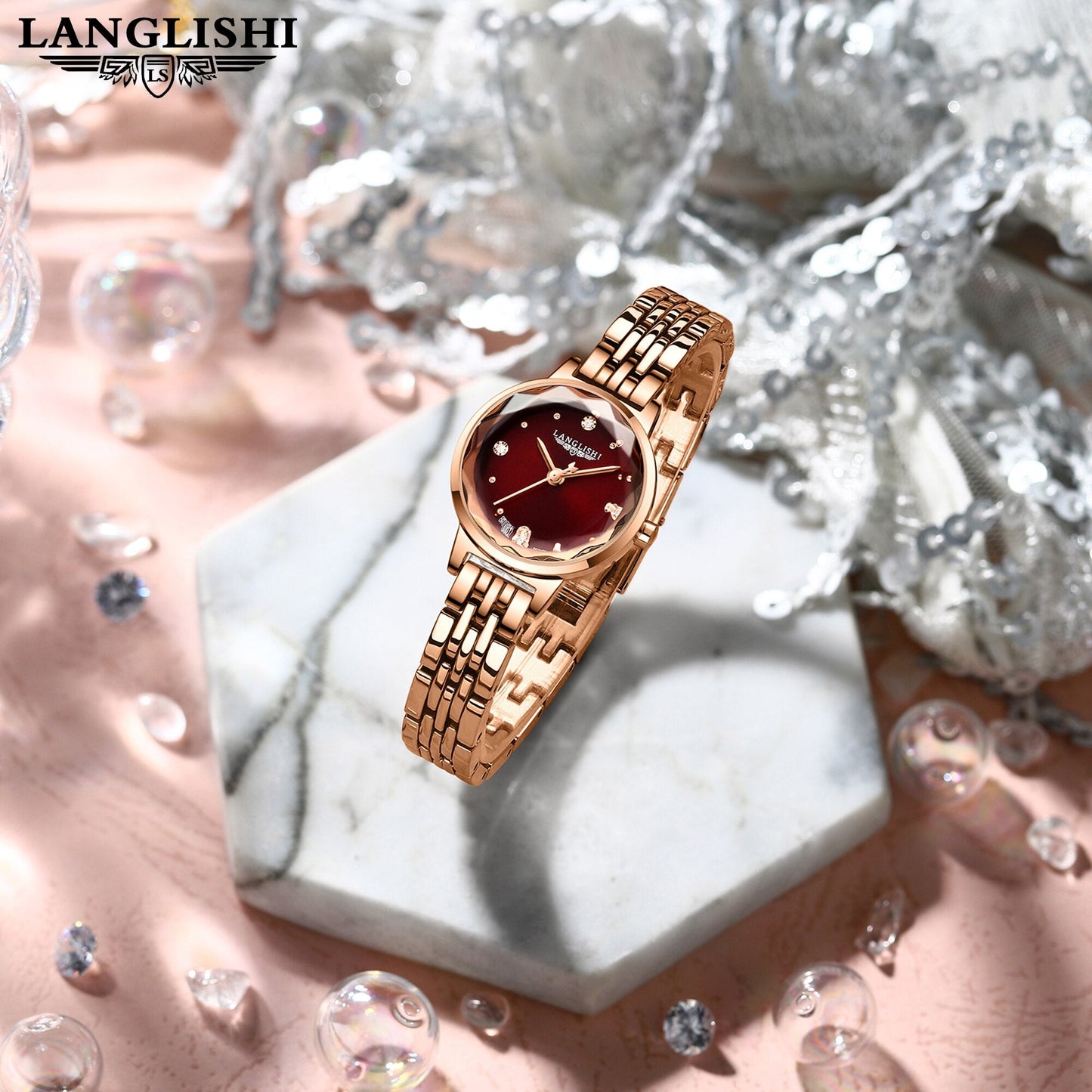 Luxury Fashion Women Watches Waterproof Quartz Ladys Watch