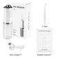 Oral Irrigator USB Rechargeable 3 Modes Dental Water 6 Jets 240ml Portable Water Thread For Teeth Stone Removal