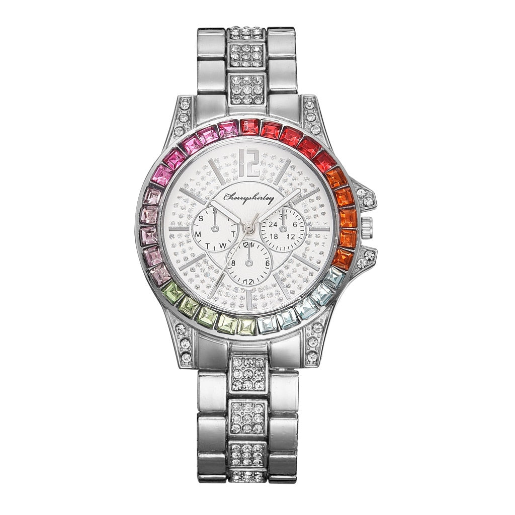 Fashion Women Watch With Diamond Watch Ladies Top Luxury