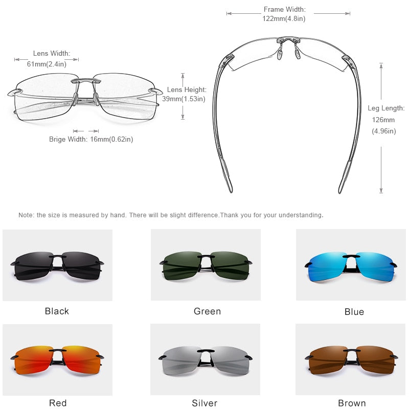 Sunglasses Men Ultralight High Quality
