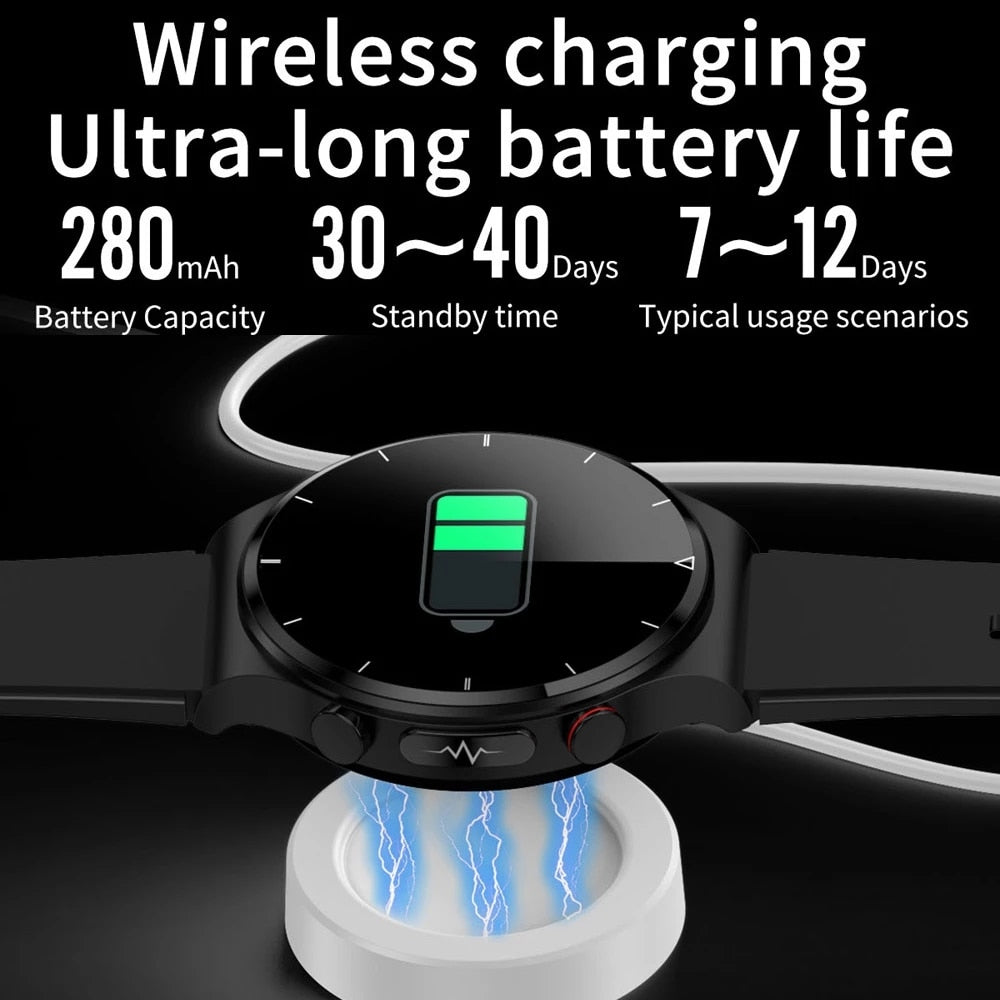 2022 New Smart Watch Men Blood Pressure Heart Rate