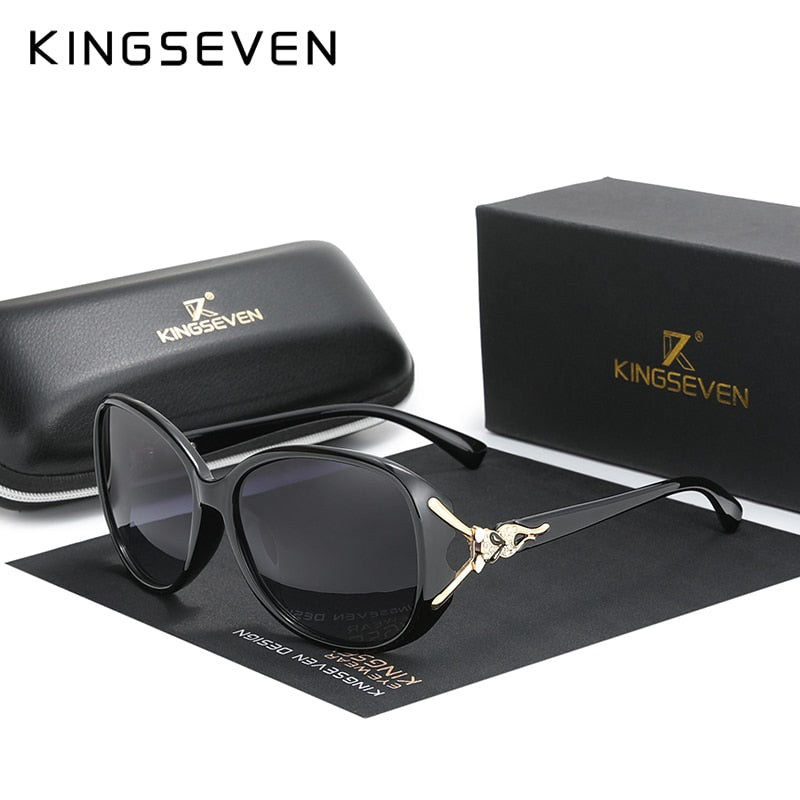 Sunglasses Polarized Retro Big frame luxury Eyewear